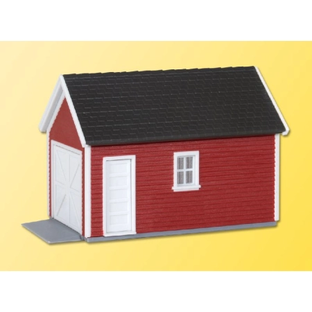 Kibri 38150 - Domek letni lub garaż, 8,2 x 4,5 x 5,2 cm.