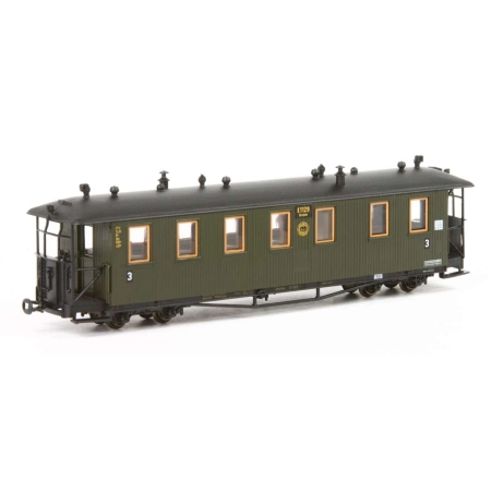 Technomodell 52495 - Wagon pasażerski 3 klasy, Zittau K1129, DRG, Ep.II