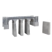 Faller 120465 - Wiadukt prosty 2-torowy, 473 mm x 169 mm x 262 mm.