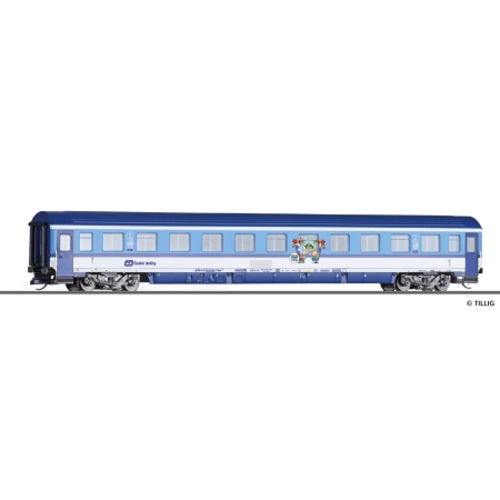 Tillig 16250 - Wagon pasażerski Bmz 229, 2 klasa, CD, Ep.VI