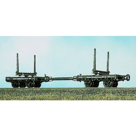 Technomodell 54225 - Wagon towarowy platforma, DRG, Ep.II