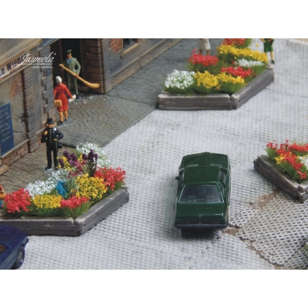 Juweela 28241 - Betonowe doniczki, 10 sztuk, 1:87, H0