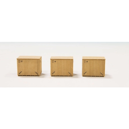 Joswood 40178 - Skrzynia neutralna mała, 3 sztuki