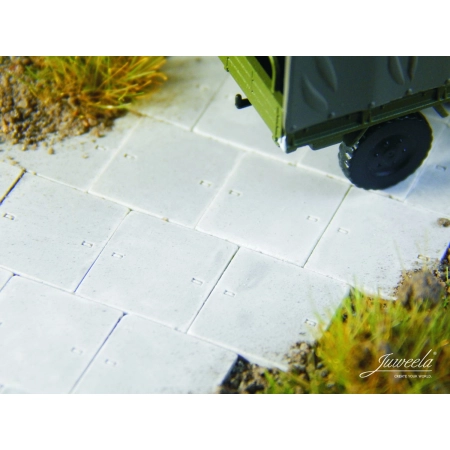 Juweela 21237 - Płyty drogowe betonowe, 280 sztuk, 1:120, TT