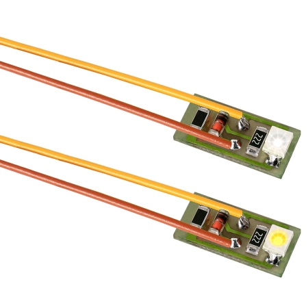 Viessmann 6008 - Oświetlenie domu 1x LED (zimny biały) / 10szt.