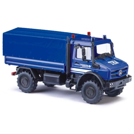 Busch 51024 - Mercedes-Benz Unimog U 5023 THW, rok produkcji 2014