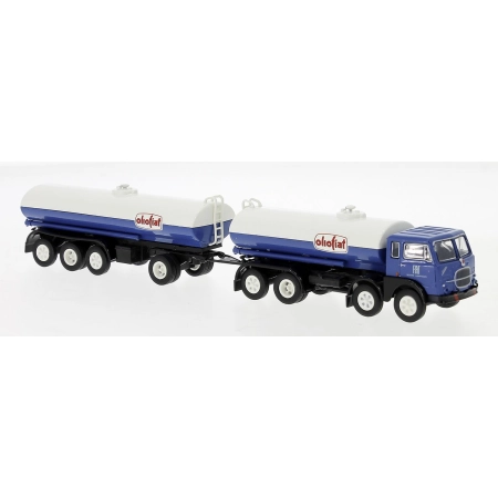 Brekina 58453 - Fiat 690 Millepiedi Tanklastzug 1960, Olio Fiat