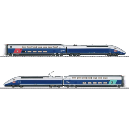 Trix 22381 - Zespół trakcyjny TGV, SNCF, Ep.VI, dźwięk DC MFX