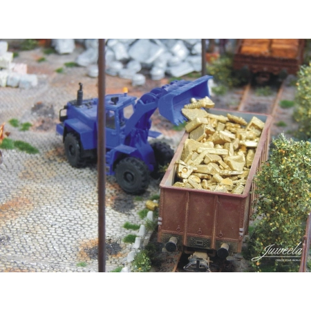 Juweela 28211 - Przemysłowy złom mosiężny, 75g, 1:87, H0