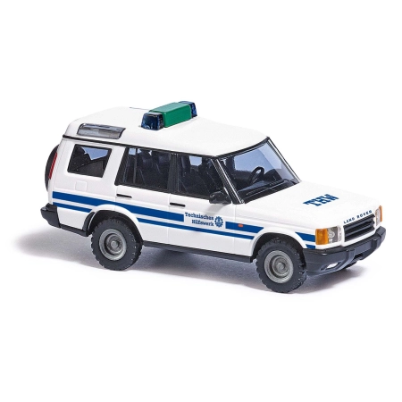 Busch 51924 - Land Rover Discovery, THW, biały