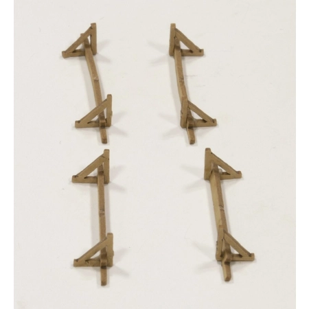 Joswood 40416 - Blokada transportowa dla 3 skrzyń, 6 sztuk, 32 x 5 x 5 mm