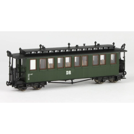 Technomodell 52403 - Wagon pasażerski 2. klasy, DR, Ep.III, zielony