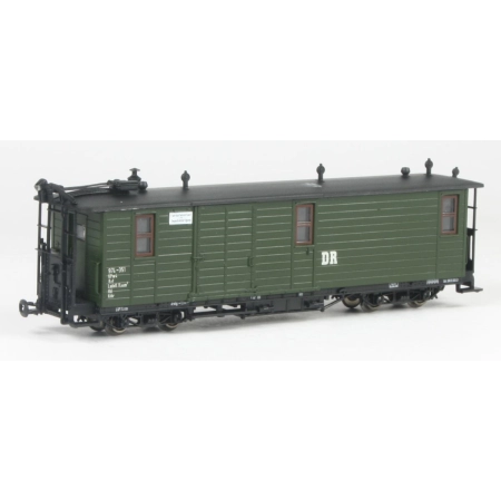 Technomodell 53405 - Wagon maszynisty, DR, Ep.III, zielony