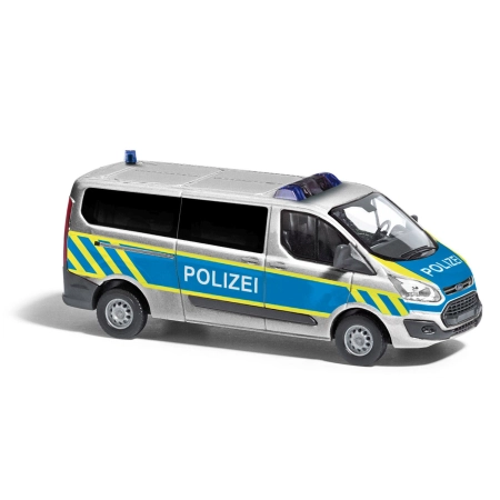 Busch 52427 - Ford Transit Custom Bus, policja, 2012 r.