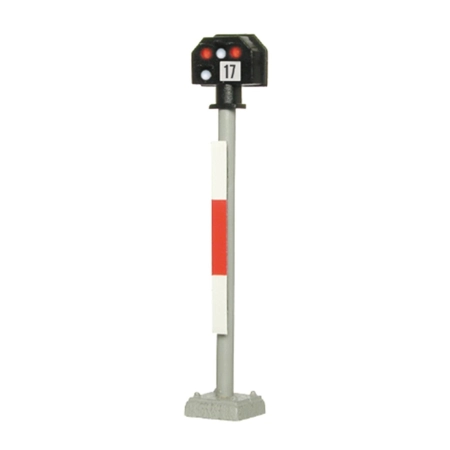 Viessmann 4917 - Semafor zaporowy wysoki, 4 diody LED, H=35mm