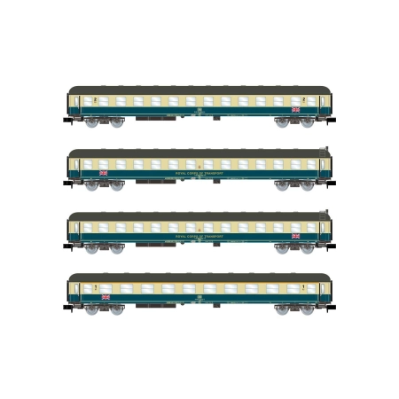 Arnold HN4297 - Zestaw 4 wagonów pasażerskich „The Berliner”, RCT, Ep.IV