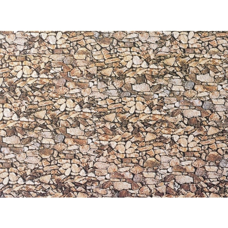 Faller 222562 - Mur, kamienne podłoże, dekor, 25x12.5cm