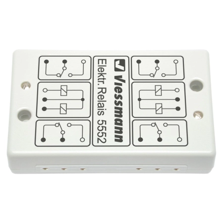 Viessmann 5552 - Przekaźnik elektroniczny, 2x2UM