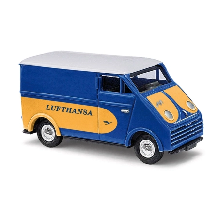 Busch 40934 - DKW 3=6 panel van Lufthansa, 1956 r.