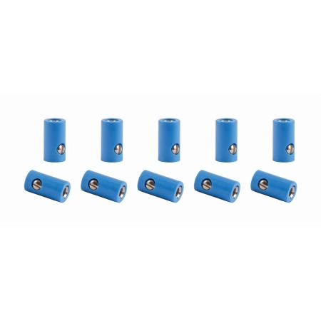 Viessmann 6883 - 10 gniazd bananowych, niebieski