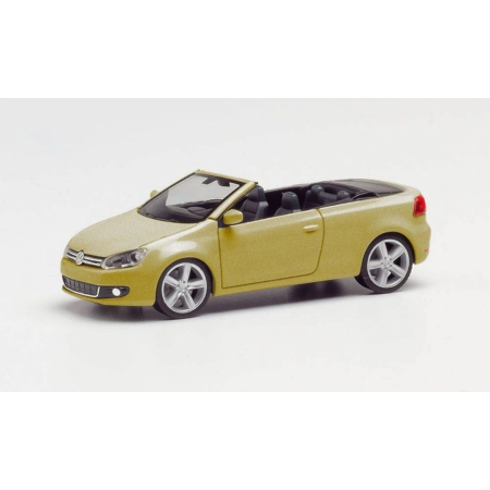 Herpa 034869-002 - VW Golf Cabrio, słodki złoty metalik
