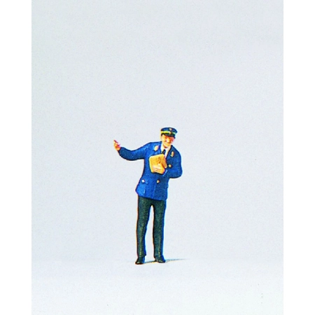 Preiser 28042 - Figurka: Konduktor