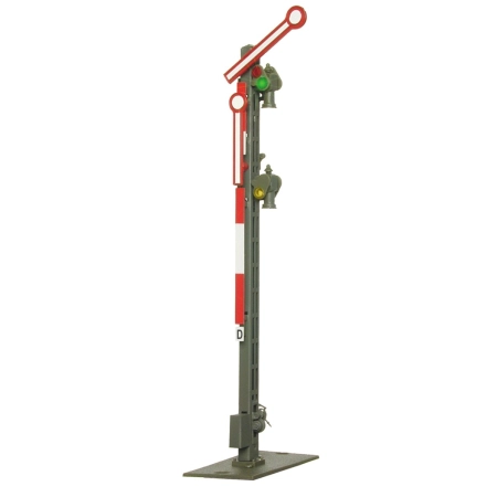 Viessmann 4532 - Semafor główny, 2-skrzydłowy, Hp0/1/2, H=103mm