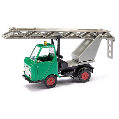 Busch 210003401 - Multicar M22 z drabinką, zielony