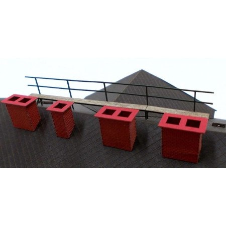 Igra 120027 - Mostek kominowy, 4 x 80 x 15 mm, zestaw