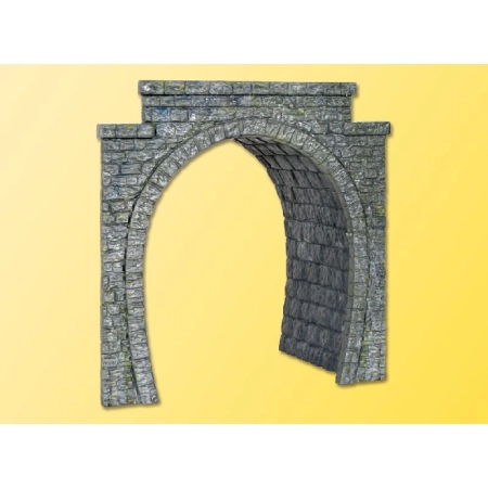 Kibri 34103 - Portal tunelowy, jednotorowy, 11,5 x W 6 x H 11,5 cm.