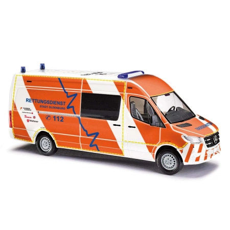Busch 52621 - Mercedes-Benz Sprinter dla służb ratowniczych miasta Oldenburg, rok produkcji 2018