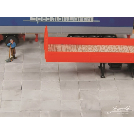 Juweela 28220 - Duże płyty powierzchniowe, całe, 90 sztuk, 1:87, H0