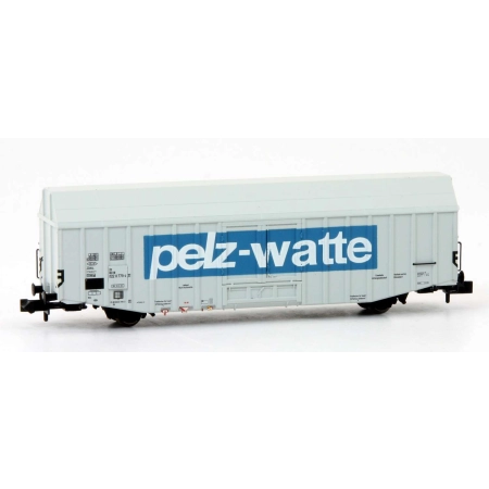 Liliput 265807 - Wagon towarowy kryty Hbks, DB, Ep.IV „pelz-watte”