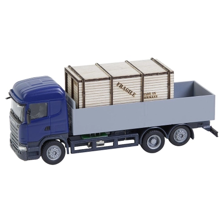 Faller 161597 - Scania R 13 HL ciężarówka z platformą i kontenerem na drewno (HERPA)