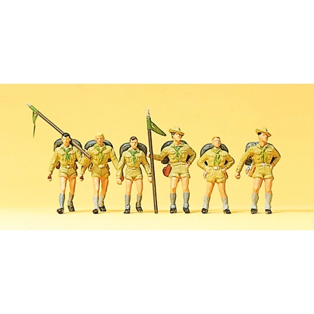 Preiser 10260 - Figurki: Harcerze