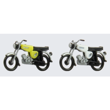 Kres 11161 - 2 Simson S50, biały i żółty siarkowy, gotowe mabele