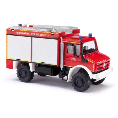 Busch 51054 - Mercedes-Benz Unimog U 5023, straż pożarna Solingen, 2014 r.