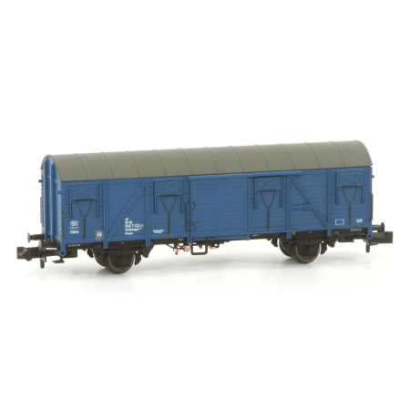 Liliput 265043 - Wagon służbowy jako wagon sprzętowy 633 błękit oceaniczny, DB, Ep.IV