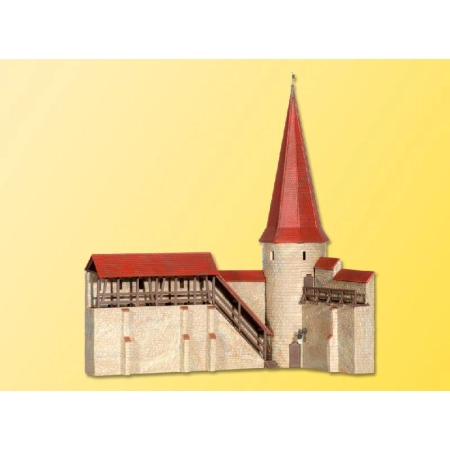 Kibri 38915 - Mury obronne z basztą.