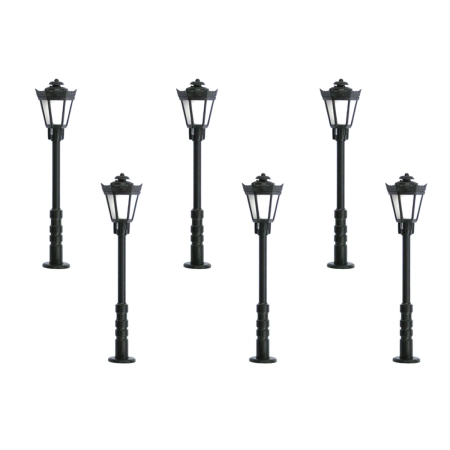 Viessmann 64706 - Latarnia parkowa 5 szt. + 1