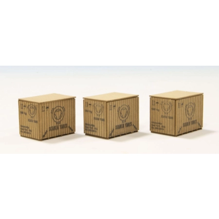 Joswood 40184 - Skrzynia Scania mała, 3 sztuki