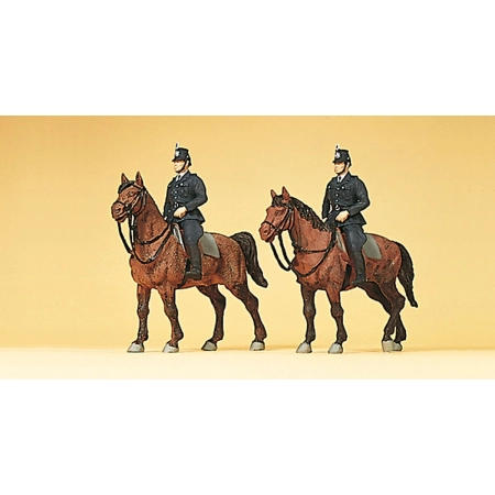 Preiser 10399 - Figurki: Policja konna, Niemcy