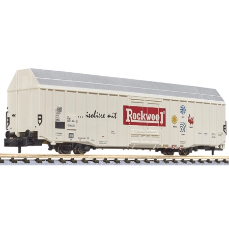 Liliput 265802 - Wagon towarowy kryty Hbbks, DB, Ep. IV „Rockwohl”