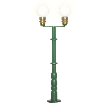 Viessmann 6305 - Latarnia podwójna z kulistymi lampami
