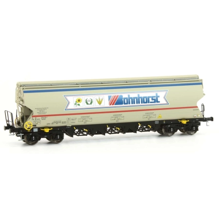 NME 507609 - Wagon do przewozu zbóż Tagnpps 102m³, beżowy, Bohnhorst; 10. nr ref.