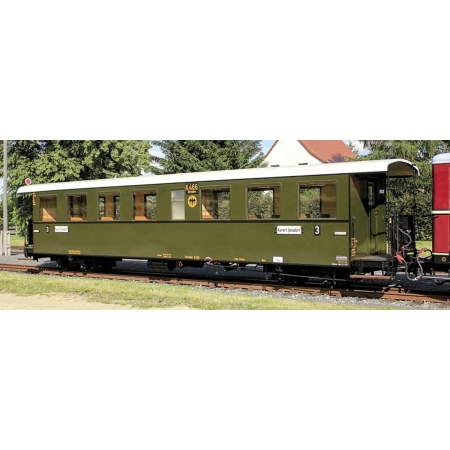Technomodell 52497 - Wagon pasażerski 3. klasy K466, pociąg Zittau DRG, Ep.VI
