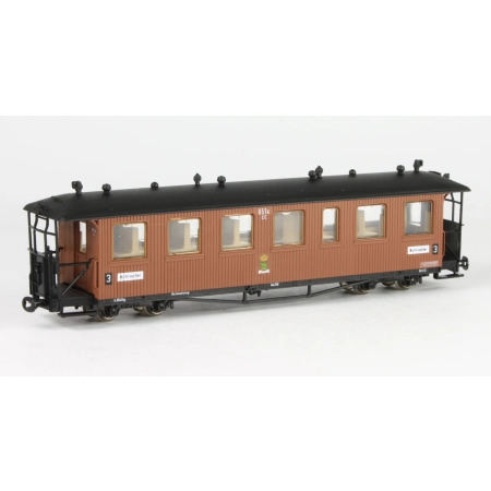 Technomodell 52494 - Wagon pasażerski, Zittauer SSB, Ep.V, jasnobrązowy