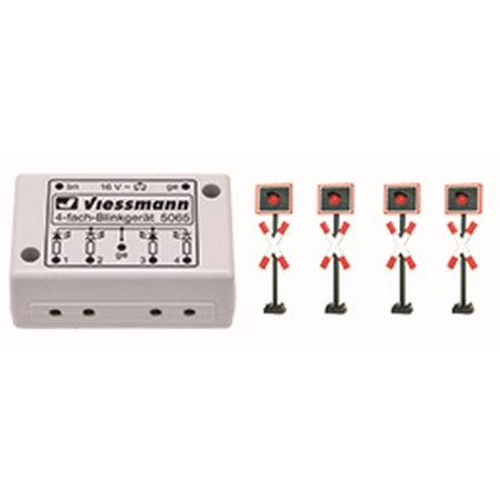 Viessmann 5835 - Przekaźnik uniwersalny elektroniczny z sygnalizatorami