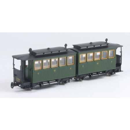 Technomodell 52413 - Wagon pasażerski 2/3 klasy, KsäStEB, zielony