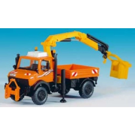 Kibri 15005 - Unimog U 2450L z podnośnikiem koszowym